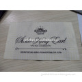 Custom high quality woven printed label for mattress,clothers,rugs